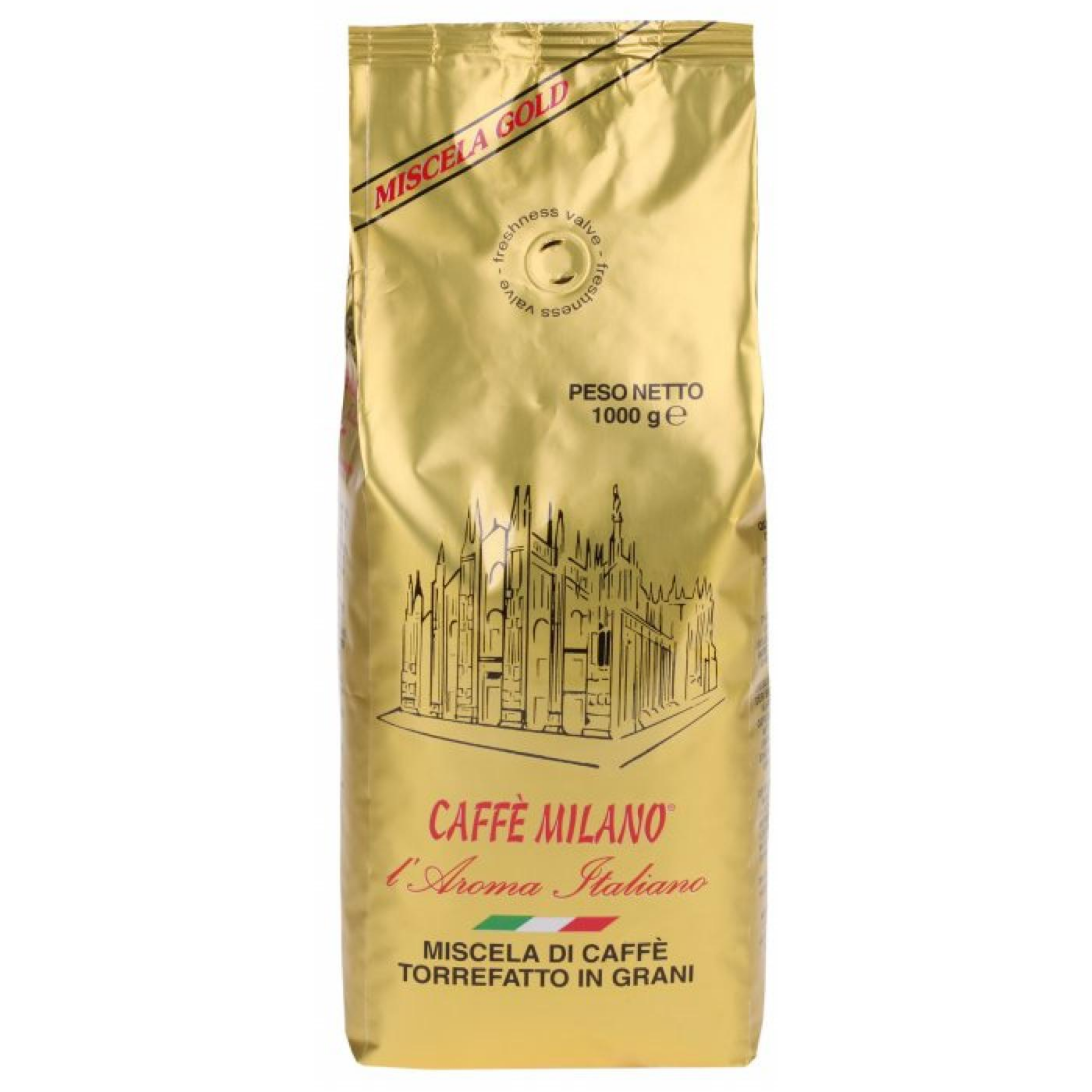 Caffe' Vergnano 1882 Espresso Crema '800 Coffee Beans - 1Kg