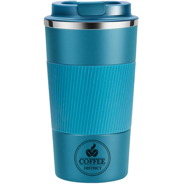 Stainless Steel Travel Mug 380 Ml - Navy