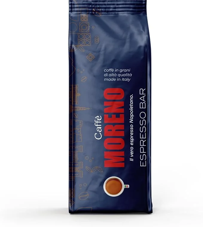 caffe moreno espresso bar coffee beans 1kg Caffè Moreno Espresso Bar Coffee Beans 1kg pack