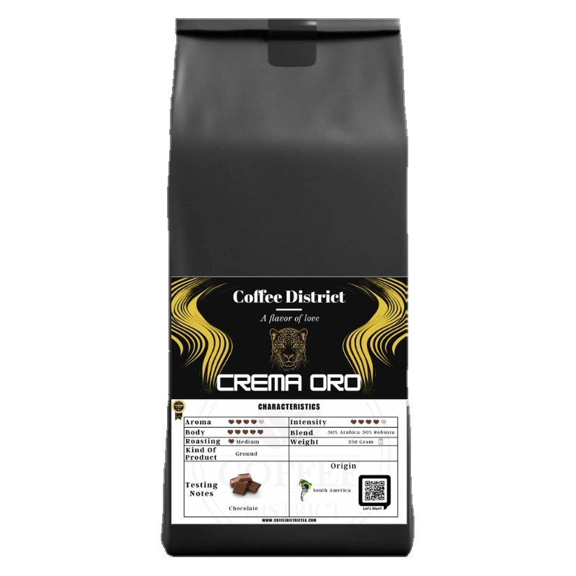 Coffee District Crema Oro Ground Coffee 250g Coffee District Crema Oro Ground Coffee 250g