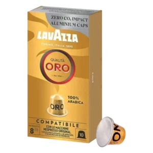 Lavazza Qualità Oro espresso capsules 10 capsules front package