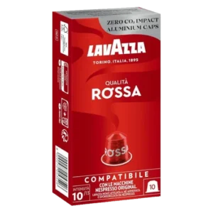 Lavazza Qualità Rossa espresso capsules 10 capsules front package
